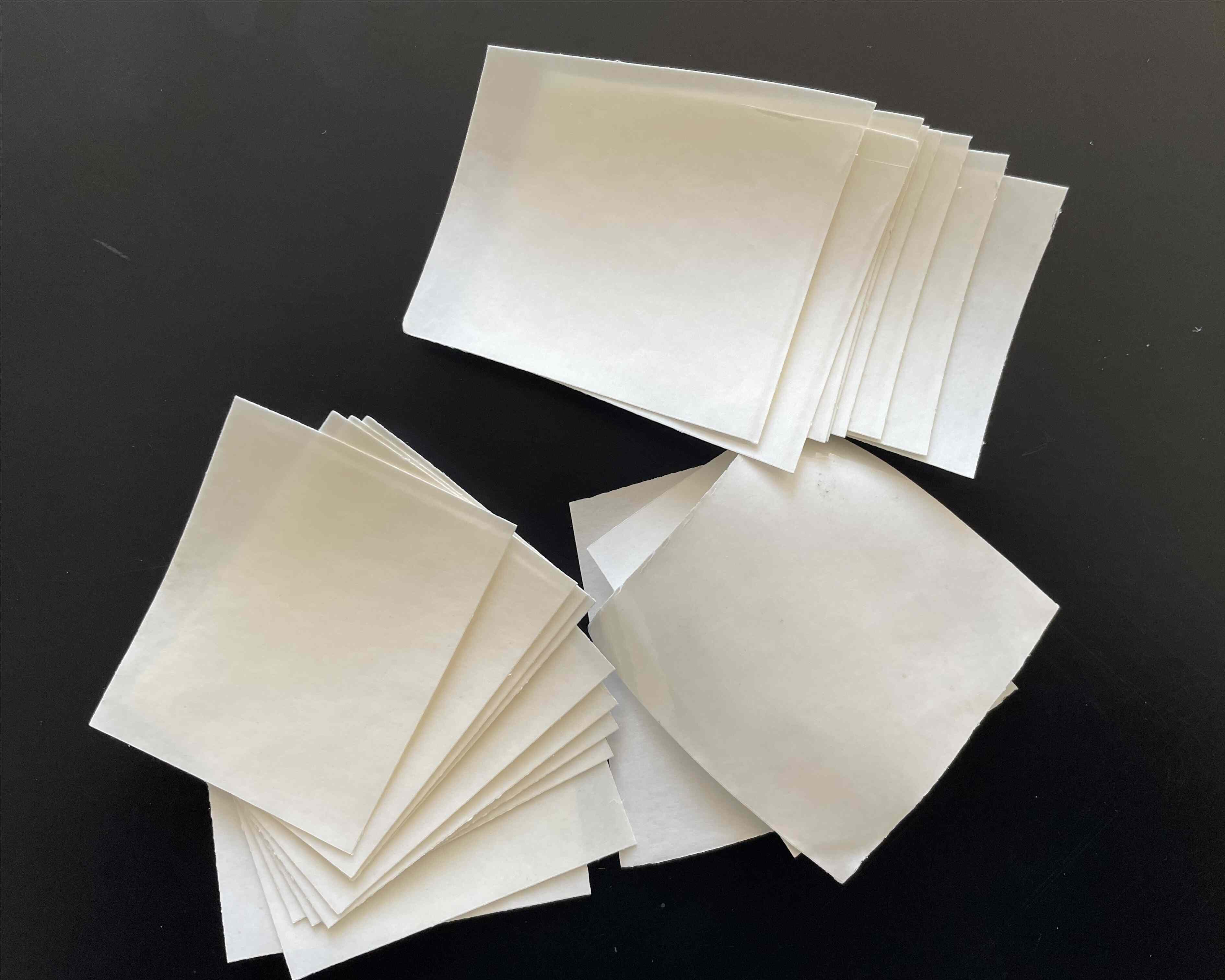 Siliconized paper